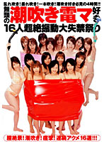 Unequaled Squirting And Big Vibrator Lovers. 16 Ladies Ultra Vibrating Pissing Festival - 無類の潮吹き電マ好き 16人超絶振動大失禁祭り [nhdt-524]