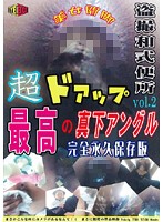 Extreme Closeup Voyeur Footage In A Japanese Style Bathroom! The Best Angles From Right Below! Vol. 2 - Complete Timeless Edition - - 盗撮和式便所 超ドアップ！！ 最高の真下アングル！！ Vol.2 〜完全永久保存版〜