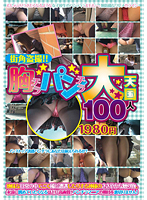 Street Corner Peeping!! Nip Slips & Panty Shot Heaven 100 Ladies 1980 Yen - 街角盗撮！！胸チラ＆パンチラ大天国100人1980円