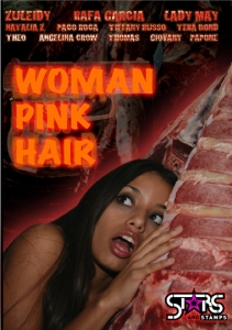 Woman Pink Hair
